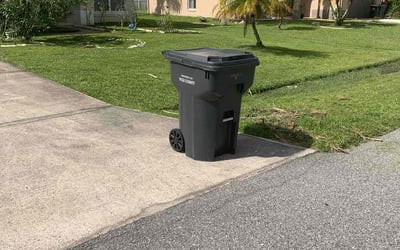 Photo of Brenda W.'s yard after getting lawn care in Gorham, ME