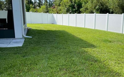 Photo of Gabriel S.'s yard after getting lawn care in Westbrook, ME