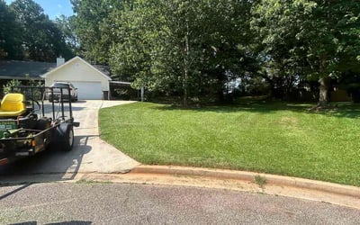 Photo of Latrice H.'s yard after getting lawn care in Lancaster, CA