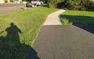 Photo of Juno J.'s yard after getting lawn care in Mechanicville, NY