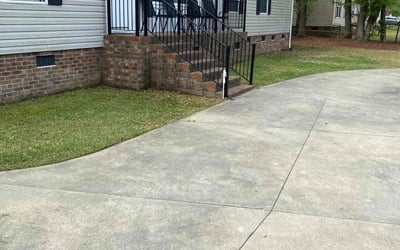 Photo of Dwight B.'s yard after getting lawn care in Goldsboro, NC