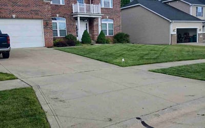 Photo of Frances B.'s yard after getting lawn care in Avon, OH