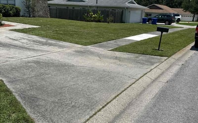 Photo of Len M.'s yard after getting lawn care in Hiram, GA