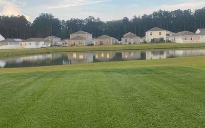 Photo of Connor G.'s yard after getting lawn care in West Des Moines, IA