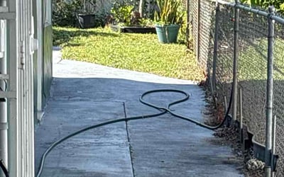 Photo of Kim D.'s yard after getting lawn care in Decatur, AL