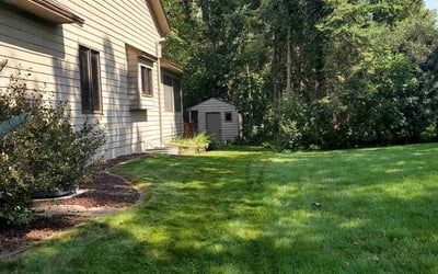 Photo of Clarence S.'s yard after getting lawn care in Savage, MN