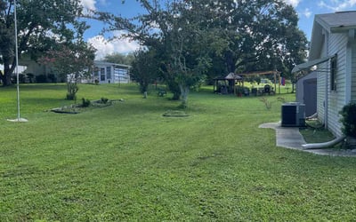 Photo of Kim G.'s yard after getting lawn care in Ocala, FL