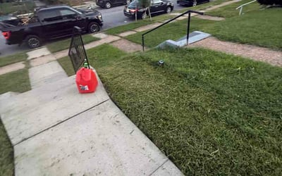 Photo of Tatiana P.'s yard after getting lawn care in Lancaster, OH