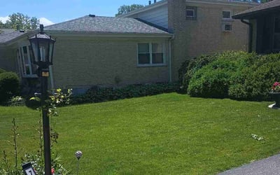Photo of Joe v.'s yard after getting lawn care in Des Plaines, IL