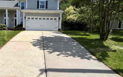 Photo of Christina W.'s yard after getting lawn care in Raleigh, NC