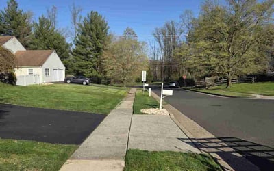 Photo of Candice R.'s yard after getting lawn care in Newtown, PA