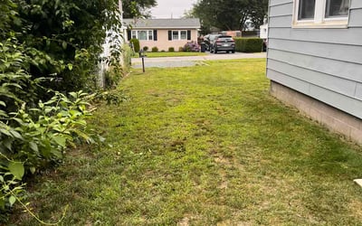 Photo of MARCY C.'s yard after getting lawn care in North Attleboro, MA