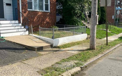 Photo of Audry F.'s yard after getting lawn care in Irvington, NJ