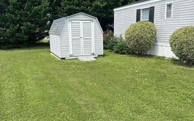 Photo of Angel B.'s yard after getting lawn care in Canton, GA