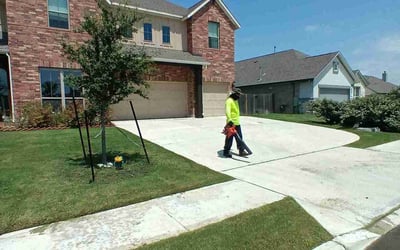 Photo of Tom E.'s yard after getting lawn care in Huntsville, AL