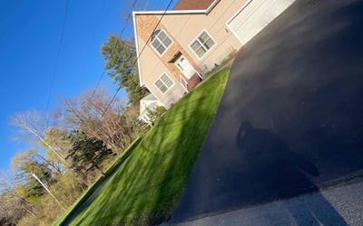 Photo of Paul G.'s yard after getting lawn care in Ballston Spa, NY