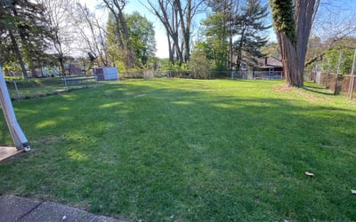 Photo of Marlon D.'s yard after getting lawn care in Latrobe, PA