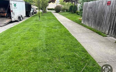Photo of Raymond R.'s yard after getting lawn care in Forest Park, IL