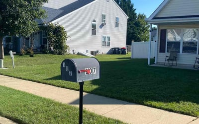 Photo of Keelia S.'s yard after getting lawn care in Middletown, DE