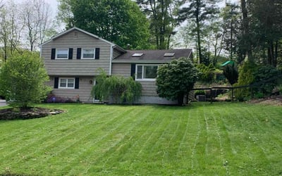 Photo of Patrick F.'s yard after getting lawn care in West Milford, NJ