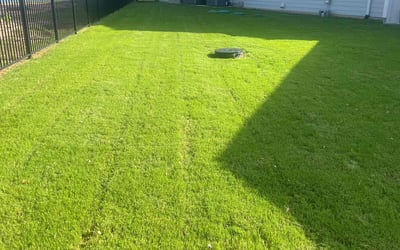 Photo of Lon W.'s yard after getting lawn care in Granbury, TX