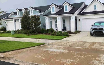 Photo of Brianna M.'s yard after getting lawn care in Gainesville, FL