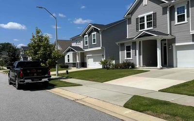 Photo of Hannah H.'s yard after getting lawn care in Petersburg, VA