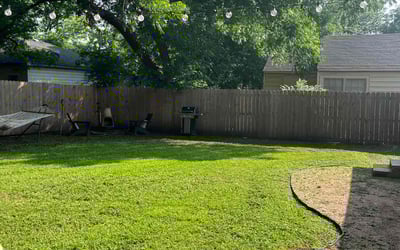 Photo of Carlyn H.'s yard after getting lawn care in Ennis, TX