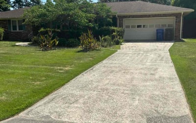 Photo of Nathan F.'s yard after getting lawn care in Lugoff, SC