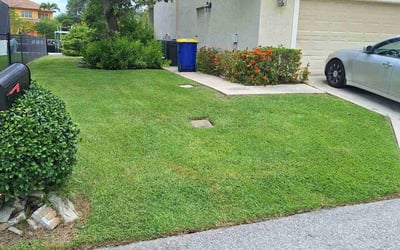 Photo of Ashley L.'s yard after getting lawn care in Jupiter, FL