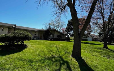 Photo of Sherry B.'s yard after getting lawn care in Oak Lawn, IL