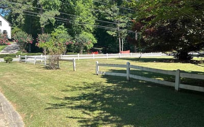 Photo of Ashanti S.'s yard after getting lawn care in Morrow, GA