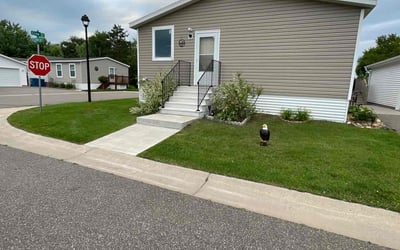 Photo of Tom T.'s yard after getting lawn care in Crystal, MN