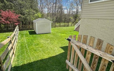 Photo of Ken F.'s yard after getting lawn care in South Riding, VA