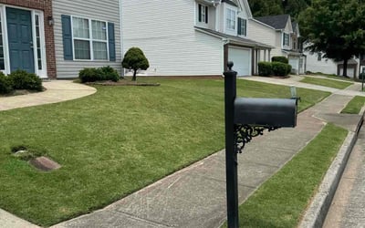 Photo of Robin M.'s yard after getting lawn care in Trussville, AL