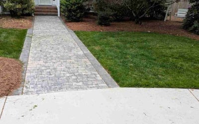 Photo of Nicholas K.'s yard after getting lawn care in Greensboro, NC