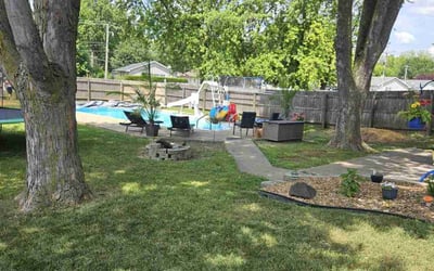Photo of Kenyetta I.'s yard after getting lawn care in Hutto, TX