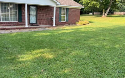 Photo of Kelly W.'s yard after getting lawn care in Hazel Green, AL