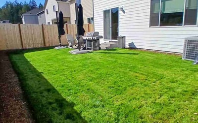 Photo of Ali l.'s yard after getting lawn care in Port Orchard, WA