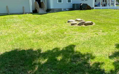 Photo of Calvin W.'s yard after getting lawn care in Goffstown, NH