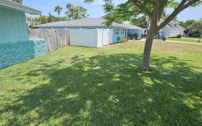 Photo of Janis C.'s yard after getting lawn care in Lincoln, NE