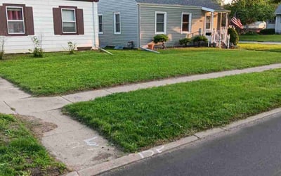 Photo of Stephen K.'s yard after getting lawn care in Crowley, TX