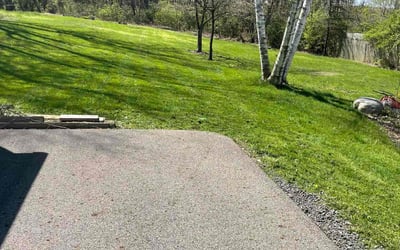 Photo of Husam S.'s yard after getting lawn care in Struthers, OH