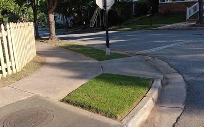 Photo of Sirron E.'s yard after getting lawn care in Gretna, LA