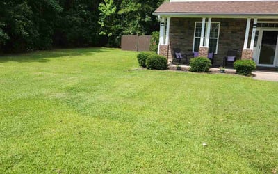 Photo of Matt S.'s yard after getting lawn care in Moline, IL