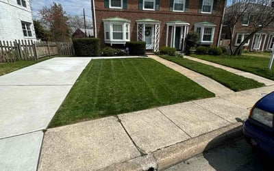 Photo of Helen R.'s yard after getting lawn care in Crofton, MD