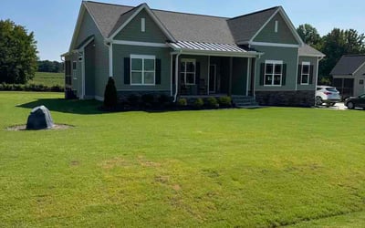 Photo of Mark B.'s yard after getting lawn care in Huntsville, AL