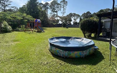 Photo of Heather B.'s yard after getting lawn care in Saraland, AL