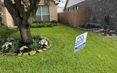 Photo of Danielle M.'s yard after getting lawn care in Omaha, NE