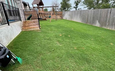 Photo of Craig S.'s yard after getting lawn care in Buda, TX